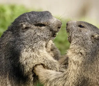 Cautious Marmots