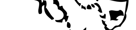 Logo auf mitteldunklem Grund mit Text