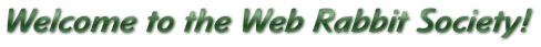 Willkommen in der Web Rabbit Society!